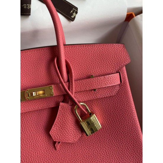 Replica Hermes Birkin 25 Retourne Handmade Bag Rose Lipstick Clemence Replica Hermes Birkin 25 Retourne Handmade Bag Rose Lipstick Clemence