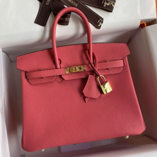 Replica Hermes Birkin 25 Retourne Handmade Bag Rose Lipstick Clemence Replica Hermes Birkin 25 Retourne Handmade Bag Rose Lipstick Clemence
