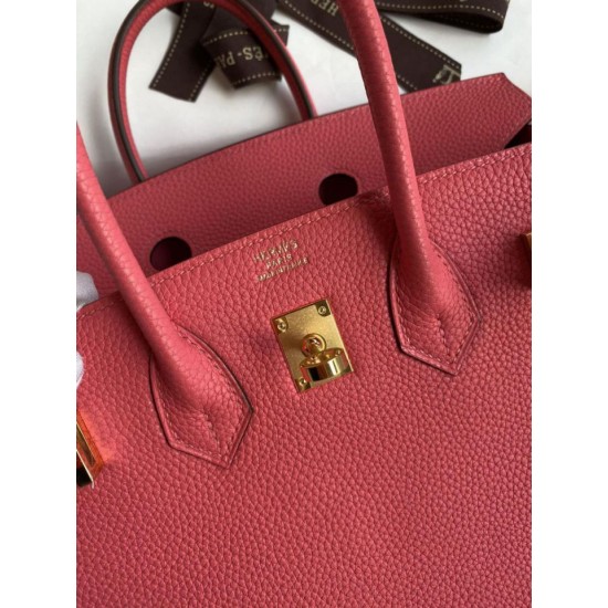 Replica Hermes Birkin 25 Retourne Handmade Bag Rose Lipstick Clemence Replica Hermes Birkin 25 Retourne Handmade Bag Rose Lipstick Clemence