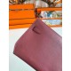 Replica Hermes Kelly Depeches 25 Pouch Bordeaux Epsom Calfskin