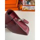 Replica Hermes Kelly Depeches 25 Pouch Bordeaux Epsom Calfskin