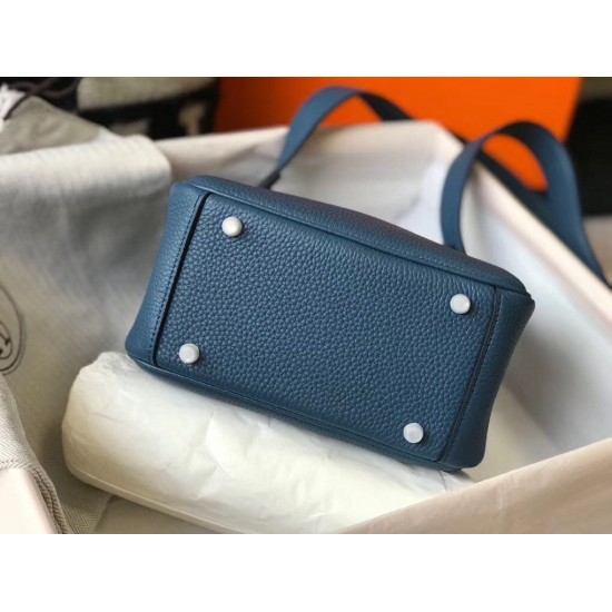 Fake Hermes Lindy Mini Bag Blue Agate Clemence Replica Replica Hermes Lindy Mini Bag Blue Agate Clemence