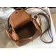 Replica Hermes Lindy Mini Bag Gold Clemence Calfskin