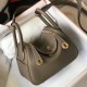 Replica Hermes Lindy Mini Bag Taupe Clemence Calfskin Replica Hermes Lindy Mini Bag Taupe Clemence Calfskin