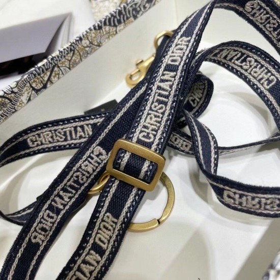 Replica Dior Adjustable Micro Shoulder Strap Blue