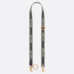 Replica Dior Adjustable Micro Shoulder Strap Blue