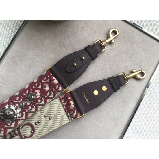 Replica Dior Oblique Shoulder Strap Bordeaux