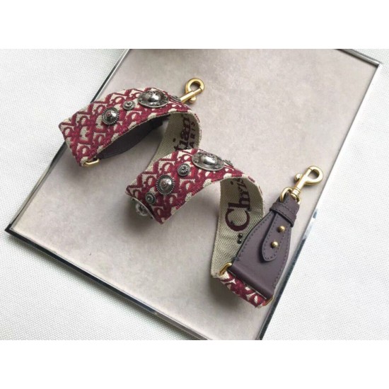 Replica Dior Oblique Shoulder Strap Bordeaux