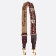 Replica Dior Oblique Shoulder Strap Bordeaux