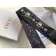 Replica Dior Shoulder Strap Camouflage Embroidered Canvas Blue