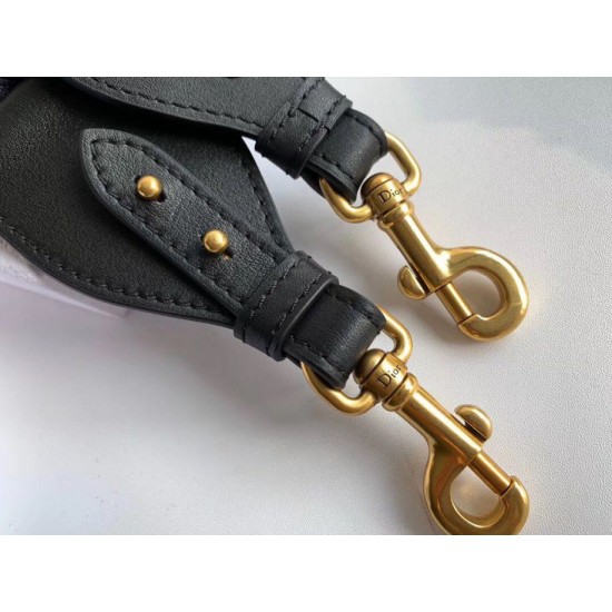Replica Dior Shoulder Strap Camouflage Embroidered Canvas Blue