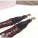 Fake Dior Canvas Bohemian-inspired Strap Red Replica