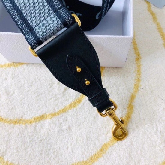 Replica Dior Denim Christian Dior Shoulder Strap Blue