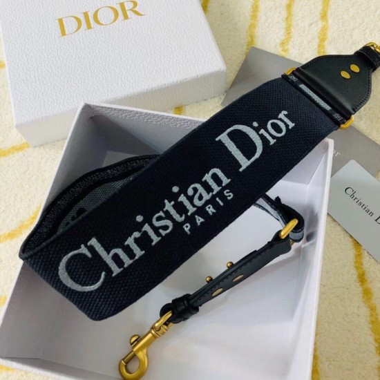 Replica Dior Denim Christian Dior Shoulder Strap Blue