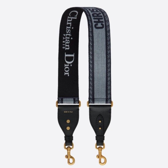 Replica Dior Denim Christian Dior Shoulder Strap Blue