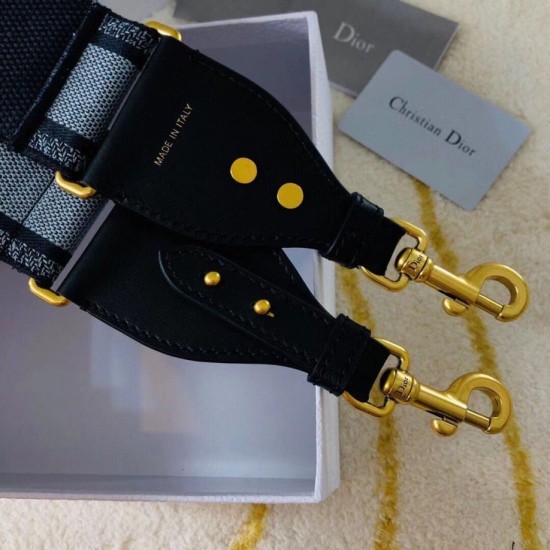 Replica Dior Denim Christian Dior Shoulder Strap Blue