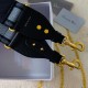 Replica Dior Denim Christian Dior Shoulder Strap Blue