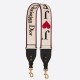Replica Christian Dior Shoulder Strap With Multicolored Je t’aime Motif
