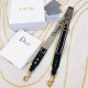 Replica Dior  Embroidery Adjustable Shoulder Strap Black