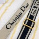 Replica Dior  Embroidery Adjustable Shoulder Strap Black