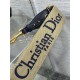Replica Dior Shoulder Strap with Ring Oblique Embroidery Blue