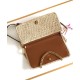 Replica Celine Multipochette Raffia 10M432 Coffee Copy