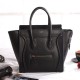 Replica Celine Micro Luggage Bag In Black Calfskin