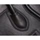 Replica Celine Micro Luggage Bag In Black Calfskin