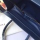 Replica Celine Micro Luggage Bag In Navy Blue Calfskin