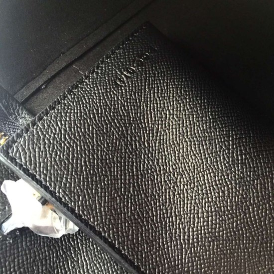 Replica Celine Mini Belt Tote Bag In Black Epsom Leather