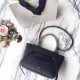 Replica Celine Mini Belt Tote Bag In Black Epsom Leather