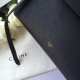 Replica Celine Mini Belt Tote Bag In Black Grained Leather