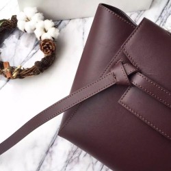 Fake Celine Mini Belt Tote Bag In Burgundy Calfskin Replica Replica Celine Mini Belt Tote Bag In Burgundy Calfskin