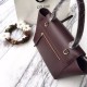 Replica Celine Mini Belt Tote Bag In Burgundy Calfskin