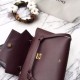 Replica Celine Mini Belt Tote Bag In Burgundy Calfskin