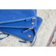Replica Celine Large Trio Crossbody Bag In Blue Calfskin
