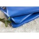 Replica Celine Large Trio Crossbody Bag In Blue Calfskin