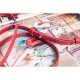 Fake Celine Large Trio Crossbody Bag In Red Calfskin Replica