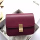 Replica Celine Medium Classic Box Bag In Bordeaux Box Calfskin