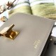 Fake Celine Medium Classic Box Bag In Grey Box Calfskin Replica