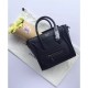 Replica Celine Nano Luggage Bag In Black Calfskin