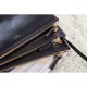 Replica Celine Small Trio Crossbody Bag In Black Calfskin