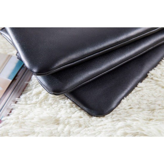 Replica Celine Small Trio Crossbody Bag In Black Calfskin