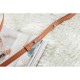 Replica Celine Small Trio Crossbody Bag In Brown Calfskin