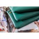 Replica Celine Small Trio Crossbody Bag In Green Calfskin