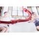 Fake Celine Small Trio Crossbody Bag In Red Calfskin Replica