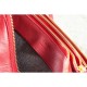 Fake Celine Small Trio Crossbody Bag In Red Calfskin Replica