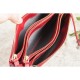 Fake Celine Small Trio Crossbody Bag In Red Calfskin Replica