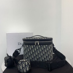 Fake Christian Dior 93117 Oblique Roller Bag Replica