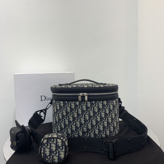 Fake Christian Dior 93117 Oblique Roller Bag Replica